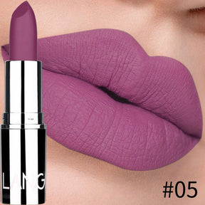 Silver matte lipstick