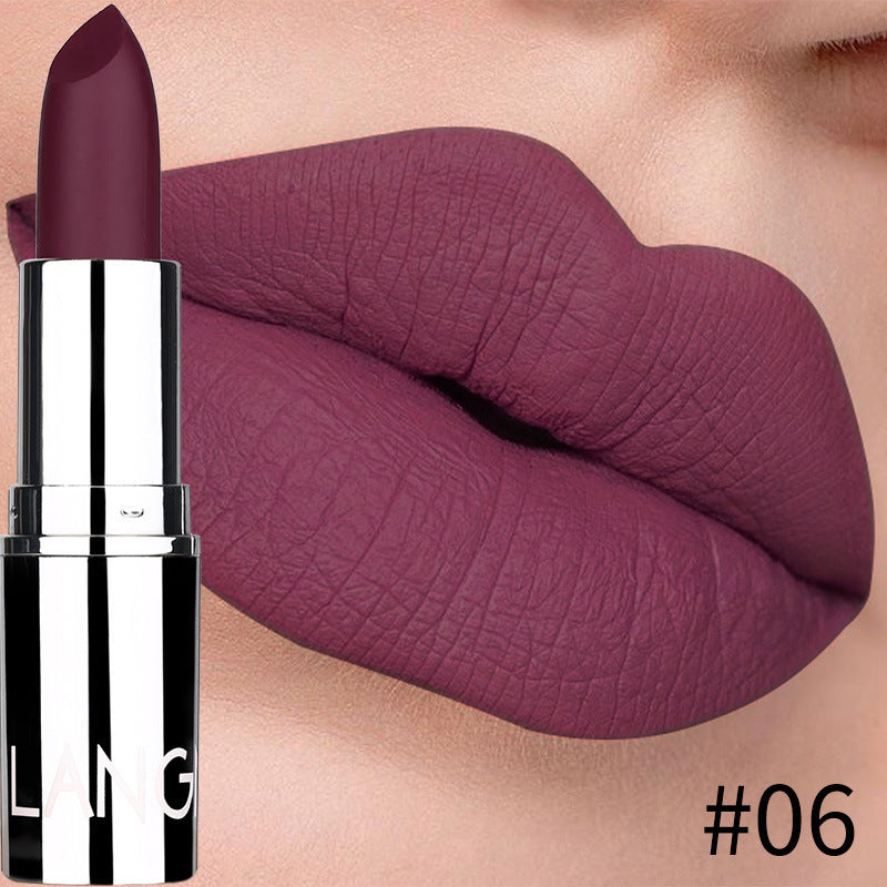 Silver matte lipstick